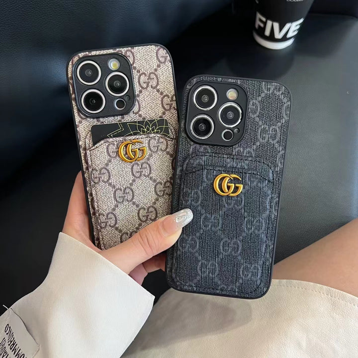 Fashionable phone case with convenient card slot