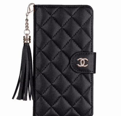 Louis Vuitton-inspired phone bag case for iPhone with card holder