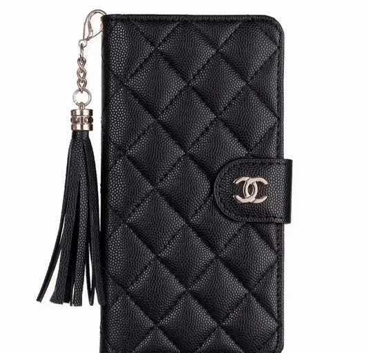 Louis Vuitton-inspired phone bag case for iPhone with card holder