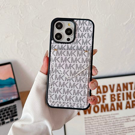 Michael Kors-inspired all-over letter pattern iPhone case