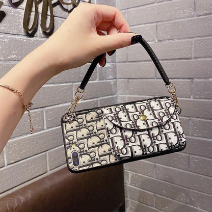 Dior-inspired mini handbag shape case for iPhone 13 Pro Max