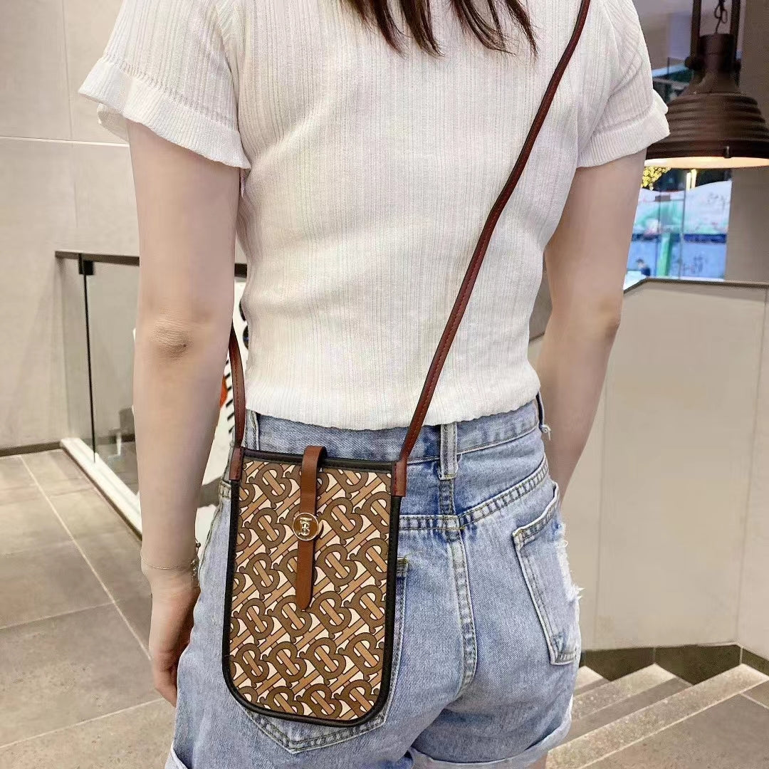 Mini crossbody purse with card holder