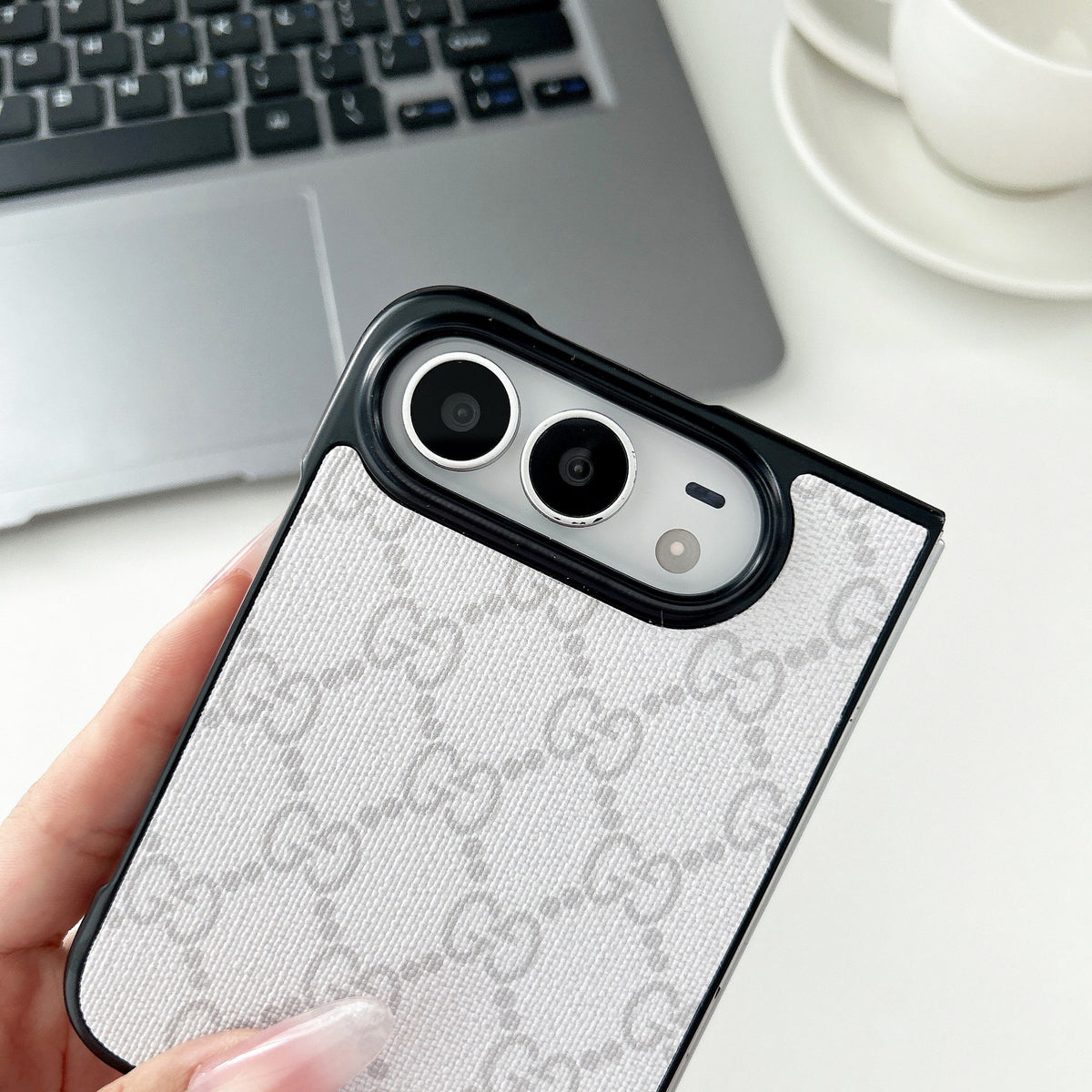 Designer Inspired Monogram iPhone 18 Air Case iPhone 18 & iPhone 17 Case