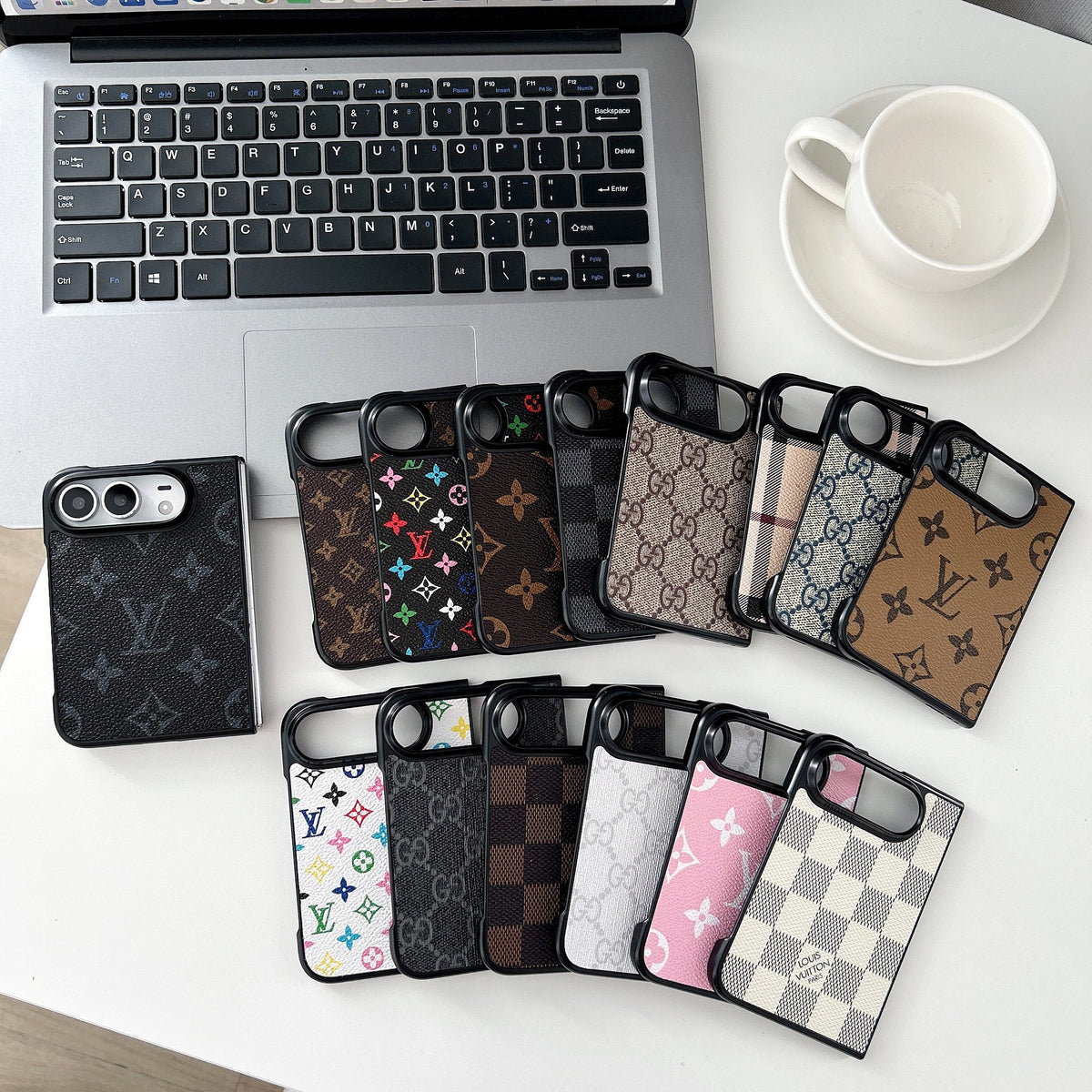 Designer Inspired Monogram iPhone 18 Air Case iPhone 18 & iPhone 17 Case