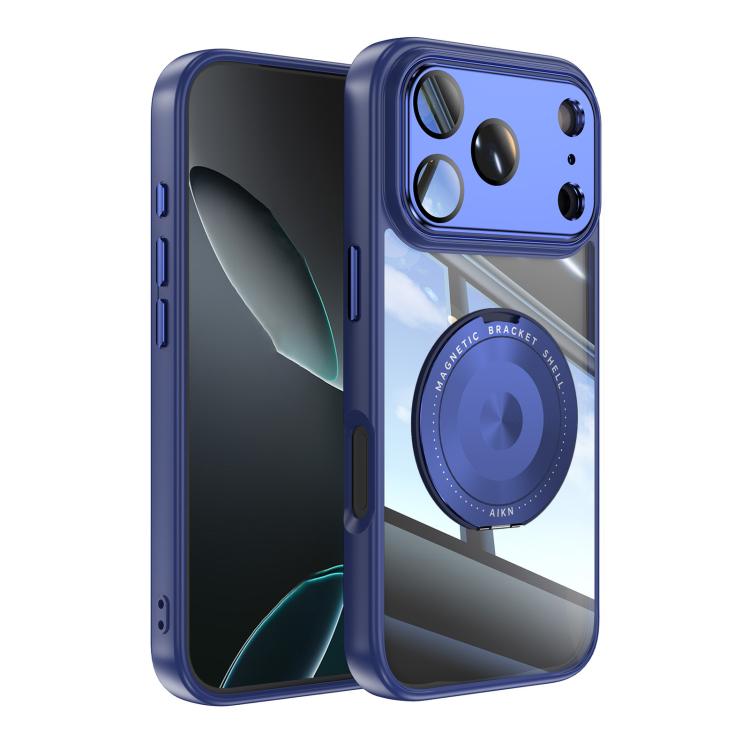Acrylic and TPU MagSafe iPhone case with 360-degree holder
