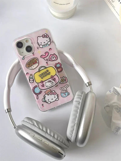 Hello Kitty-inspired character collage case for iPhone 12