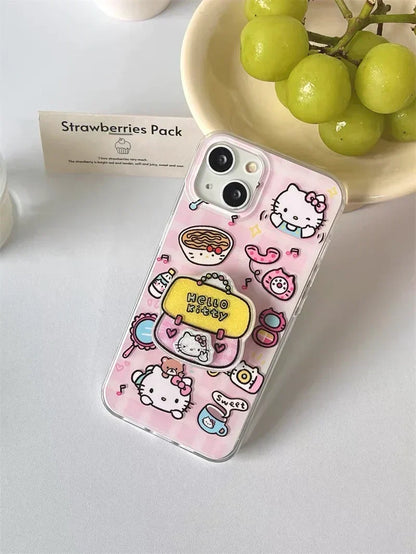 Hello Kitty-inspired character collage case for iPhone 12