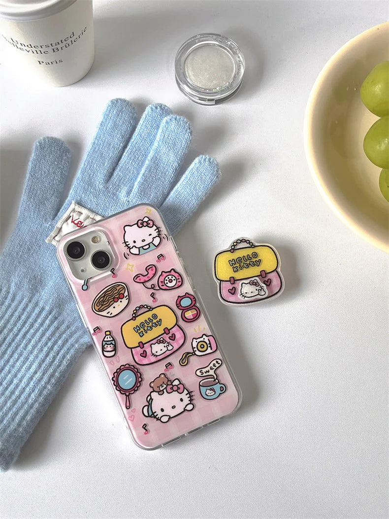 Hello Kitty-inspired character collage case for iPhone 12