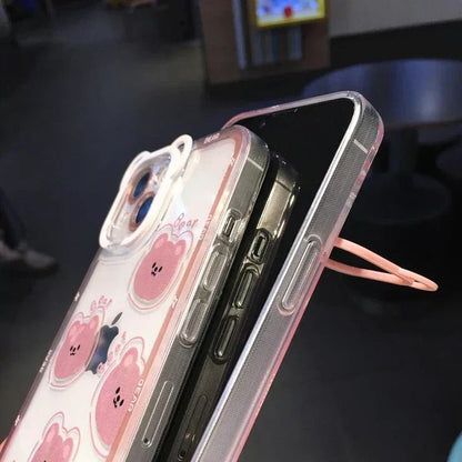 Hello Kitty-inspired pastel character case for iPhone 14 Plus