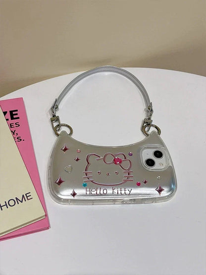 Hello Kitty-inspired mini handbag shape case for iPhone XR