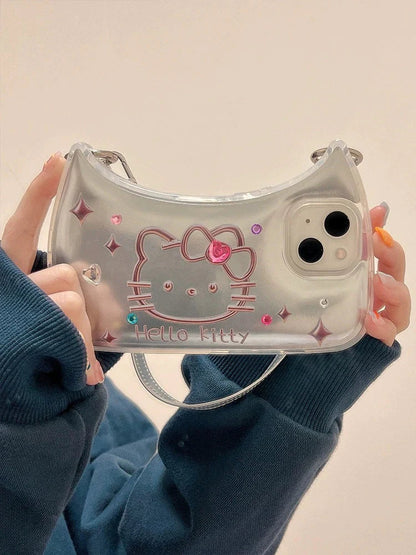 Hello Kitty-inspired mini handbag shape case for iPhone XR