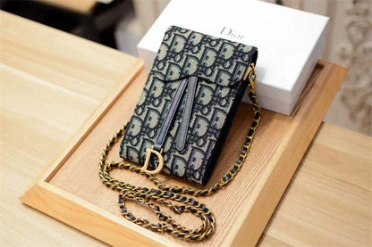 Elegant genuine leather crossbody bag