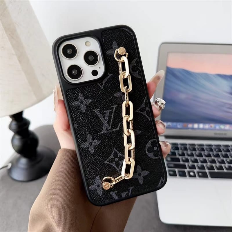 Louis Vuitton-inspired monogram protective case for iPhone