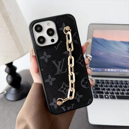 Louis Vuitton-inspired monogram protective case for iPhone