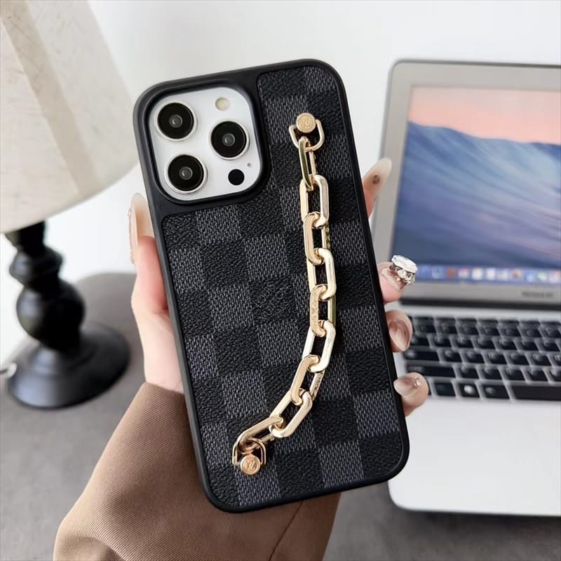 Louis Vuitton-inspired monogram protective case for iPhone