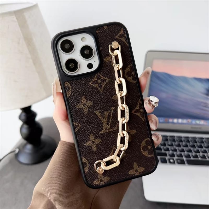 Louis Vuitton-inspired monogram protective case for iPhone