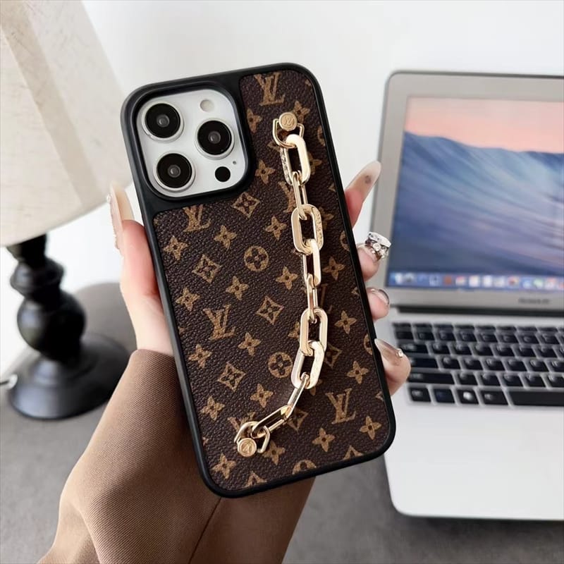 Louis Vuitton-inspired monogram protective case for iPhone