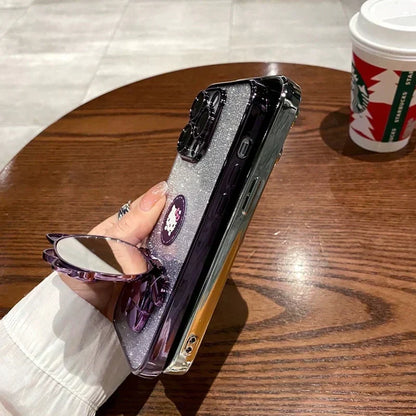 Hello Kitty-inspired metallic character case for iPhone 14 Pro Max