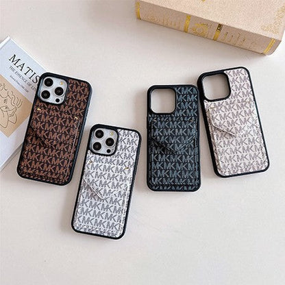 Michael Kors-inspired all-over letter pattern iPhone case