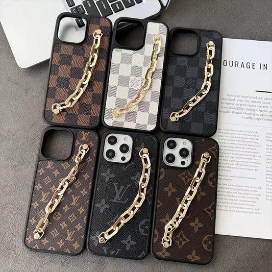 Louis Vuitton-inspired monogram protective case for iPhone