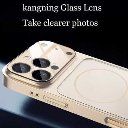 Magnetic iPhone case with camera cover