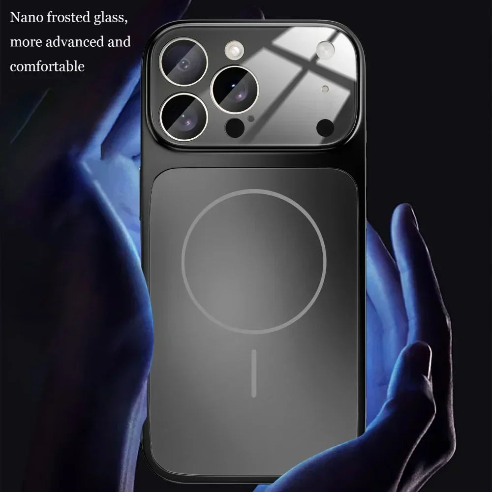 Magnetic iPhone case with camera cover