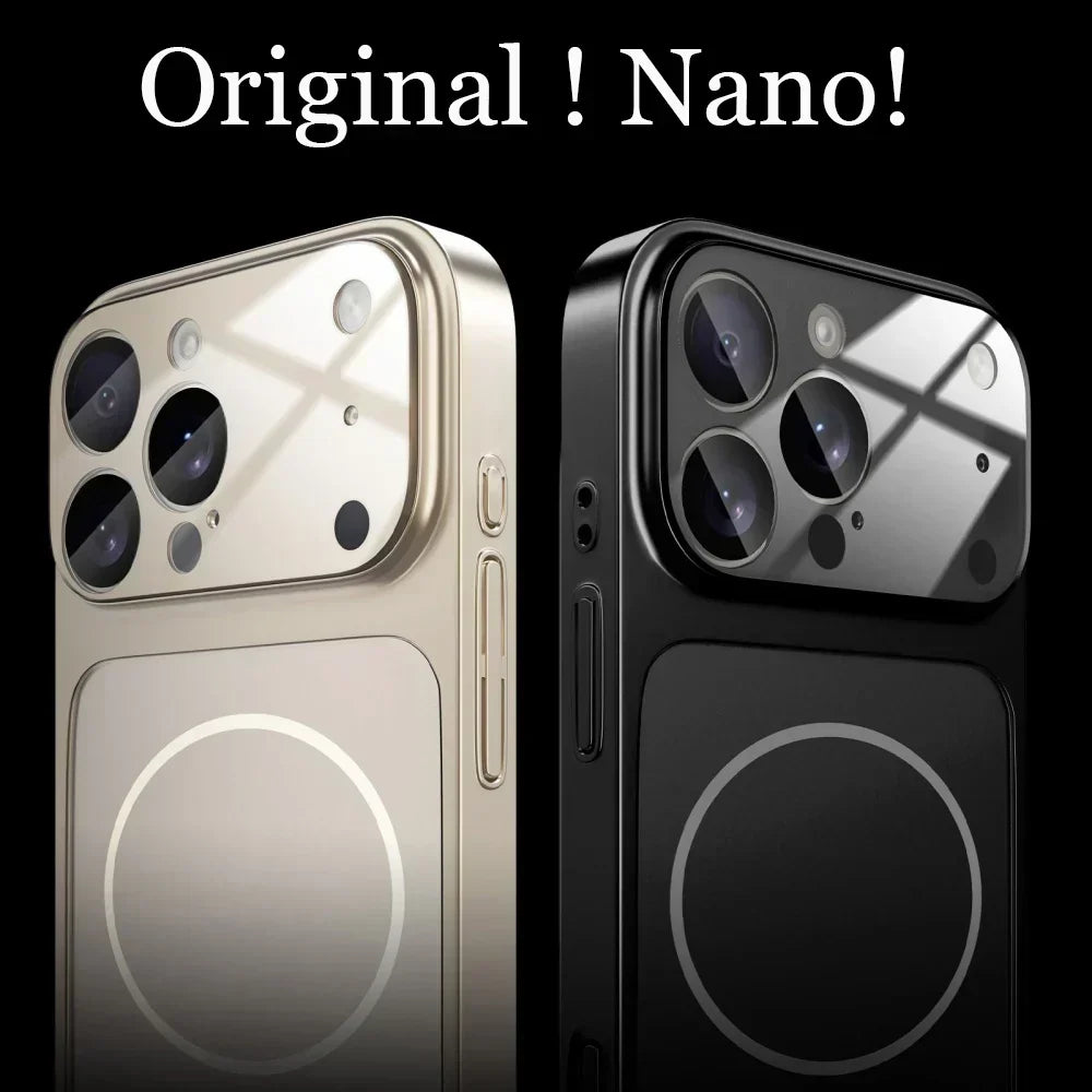 Magnetic iPhone case with camera cover