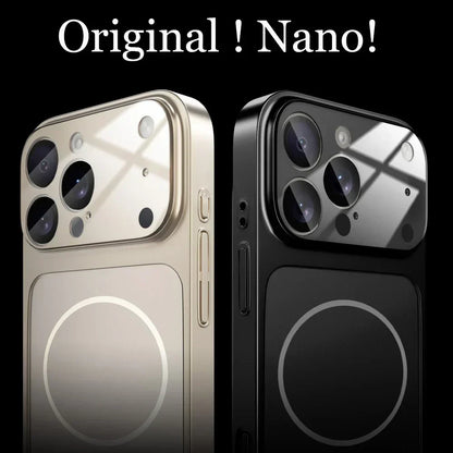Magnetic iPhone case with camera cover