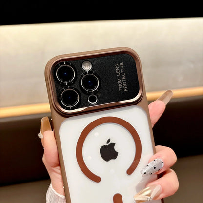 Clear magnetic case for iPhone 17 / 16 / 15 / 14