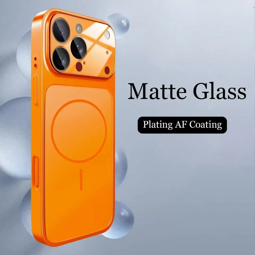 Magnetic iPhone case with camera cover