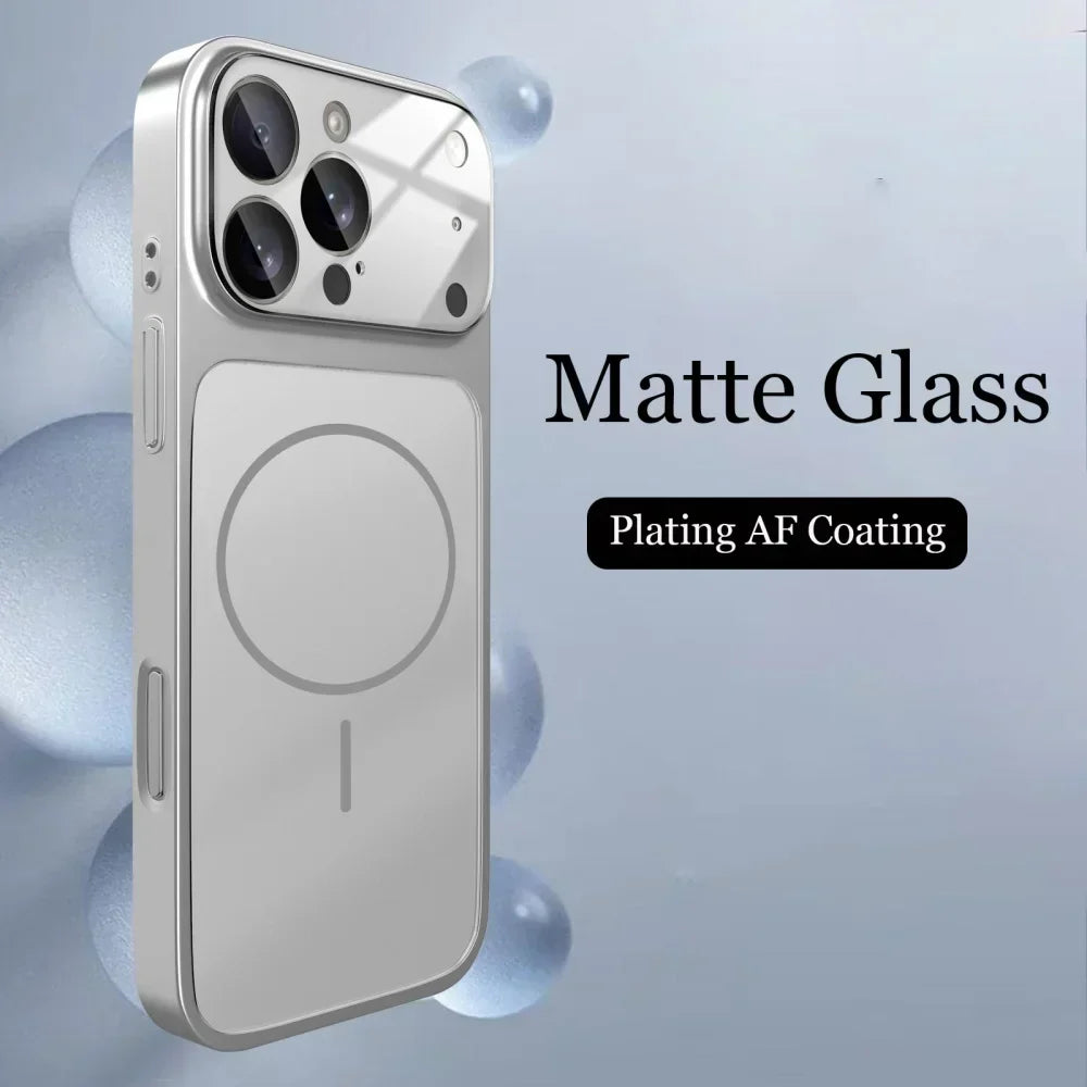 Magnetic iPhone case with camera cover