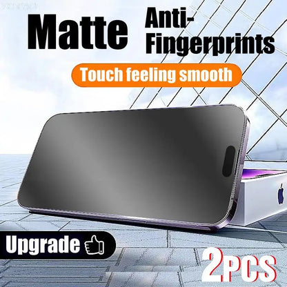 Matte 9H tempered glass screen protector - 2 pack