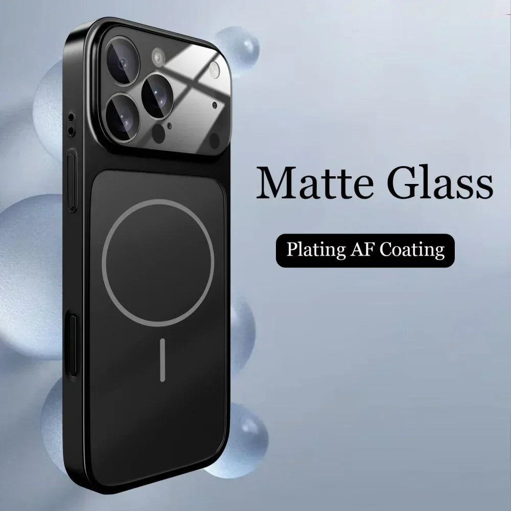 Magnetic iPhone case with camera cover