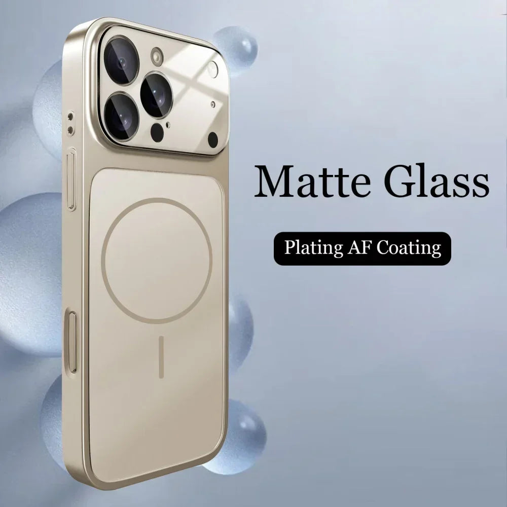 Magnetic iPhone case with camera cover