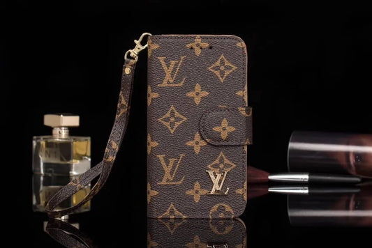 Louis Vuitton-inspired multi colors wallet iPhone case