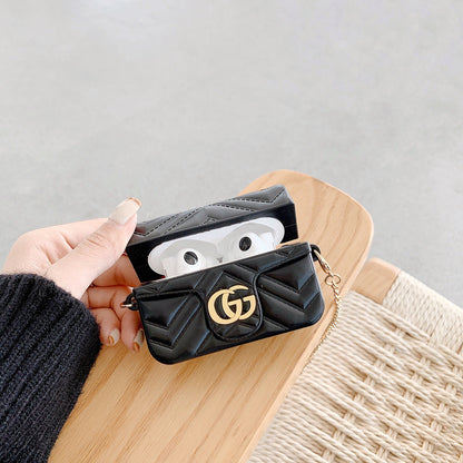 AirPods case for selected 1st, 2nd, 3rd gen and Pro models, black