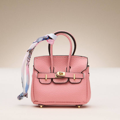 Hermes-inspired leather bag for AirPods case