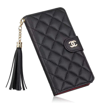 Louis Vuitton-inspired phone bag case for iPhone with card holder