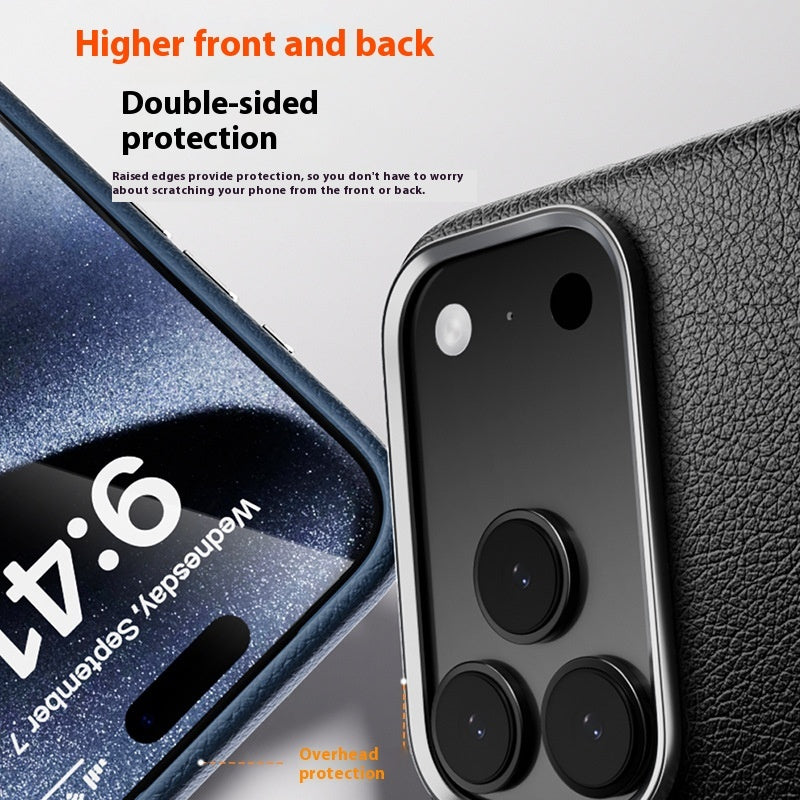 Leather MagSafe case for iPhone