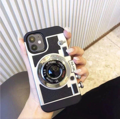 Emily in Paris-inspired camera design phone case with strap