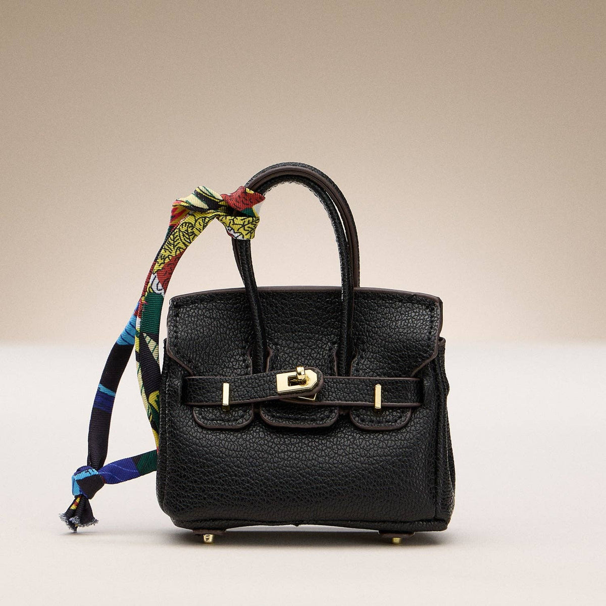Hermes-inspired leather bag for AirPods case