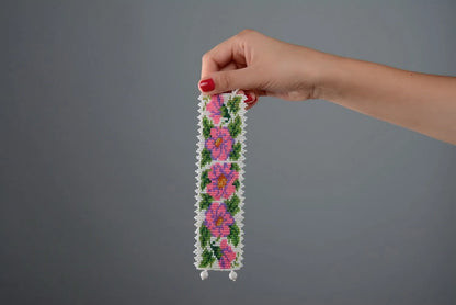 Handmade bracelet made of beads