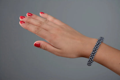 Bracelet made of ceramic pearls