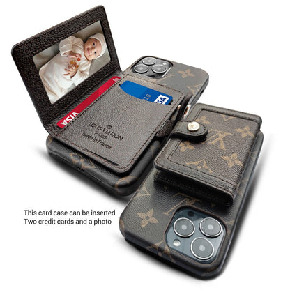 Beautiful iPhone case with credit card holder